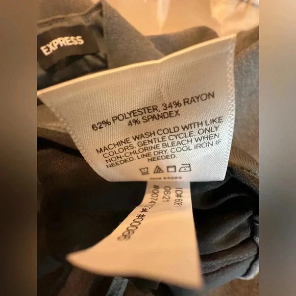 Express Black Skinny Pants Like New - Picture 8 of 10